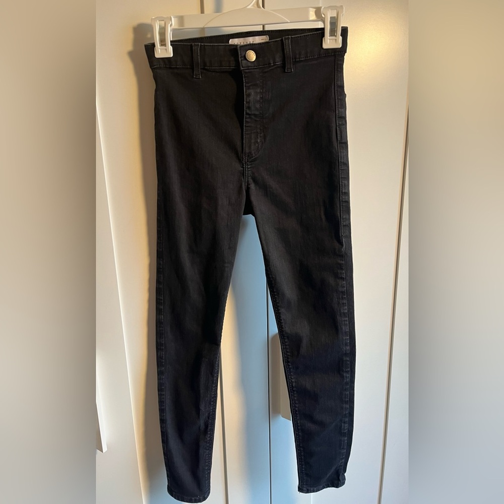 Topshop- Joni black jeggings